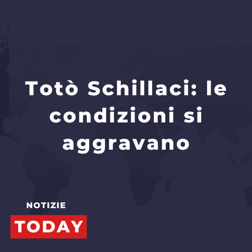 Totò Schillaci: le condizioni si aggravano